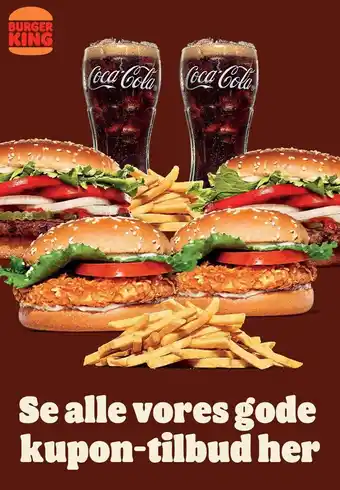 Burger King Se alle vores gode kupon-tilbud her tilbud