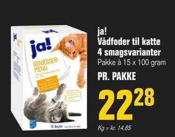 Poetzsch Padborg ja! Vådfoder til katte 4 smagsvarianter tilbud