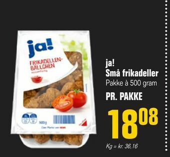 Poetzsch Padborg ja! Små frikadeller tilbud