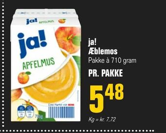Poetzsch Padborg ja! Æblemos tilbud