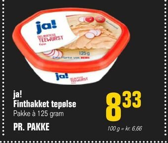 Poetzsch Padborg ja! Finthakket tepølse tilbud