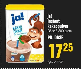 Poetzsch Padborg ja! Instant kakaopulver tilbud