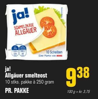 Poetzsch Padborg ja! Allgäuer smelteost tilbud