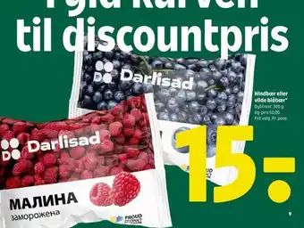 Coop 365 Hindbær eller vilde blåbær tilbud