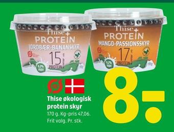 Coop 365 Thise økologisk protein skyr tilbud