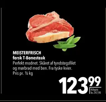 Citti Meisterfrisch t-bone steak tilbud