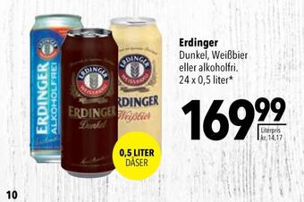 Citti Erdinger øl - alkoholfri tilbud