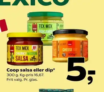 Coop salsa eller dip