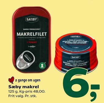 Coop 365 Sæby makrel tilbud