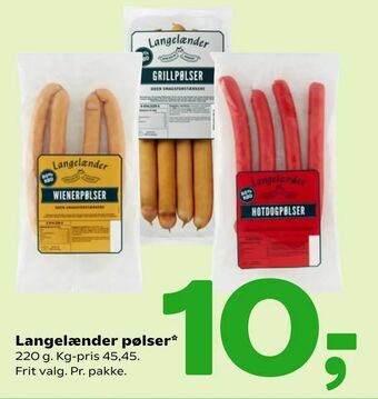 Langelænder pølser