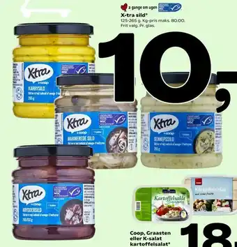 Coop 365 X-tra sild tilbud