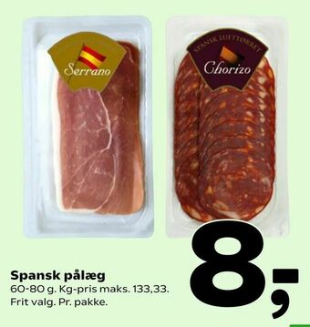 Coop 365 Spansk pålæg tilbud