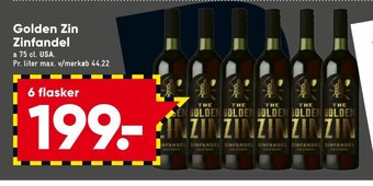 Bilka Golden Zin Zinfandel tilbud