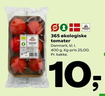 Coop 365 365 økologiske tomater tilbud