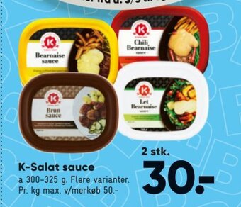 Bilka K-Salat Sauce tilbud
