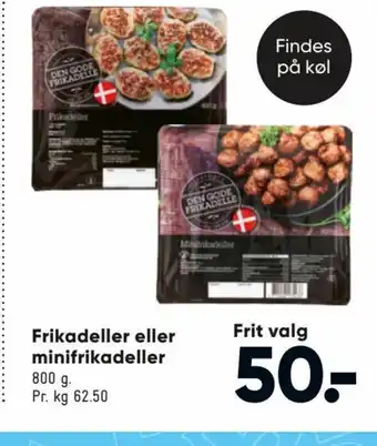 Bilka Frikadeller eller Minifrikadeller tilbud