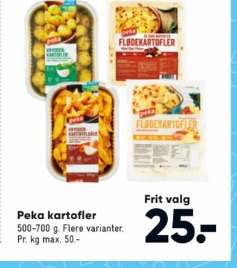 Bilka Peka Kartofler tilbud