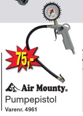 Harald Nyborg Air mounty pumpepistol tilbud