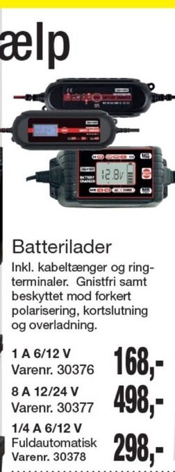 Harald Nyborg Branford batterilader tilbud