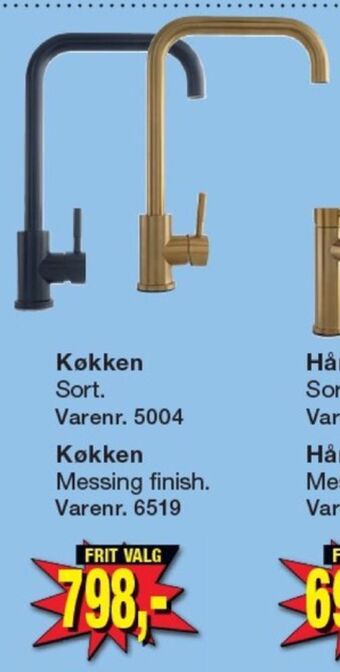 Harald Nyborg Carlsbad køkkenarmatur tilbud