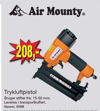 Harald Nyborg Air mounty trykluftpistol tilbud
