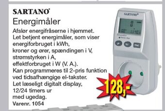 Harald Nyborg Sartano energimåler tilbud