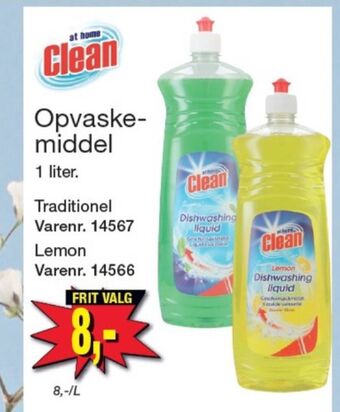 Harald Nyborg At home clean opvaskemiddel tilbud