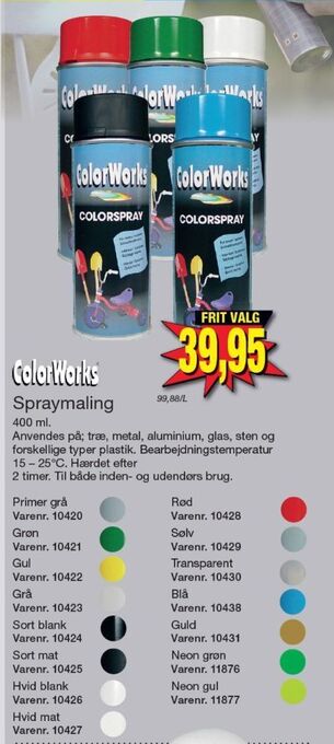 Harald Nyborg Motip spraymaling tilbud