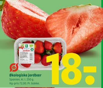 Coop 365 Änglamark jordbær tilbud