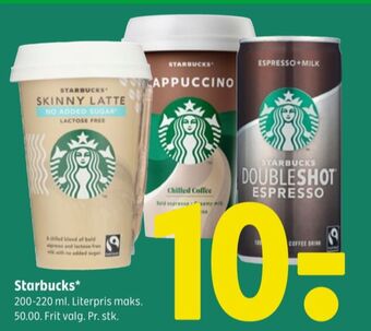 Coop 365 Starbucks iskaffe tilbud