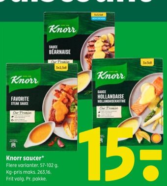 Coop 365 Knorr sauce pulver tilbud