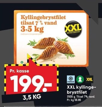 Bilka Xxl kyllingebrystfilet tilbud