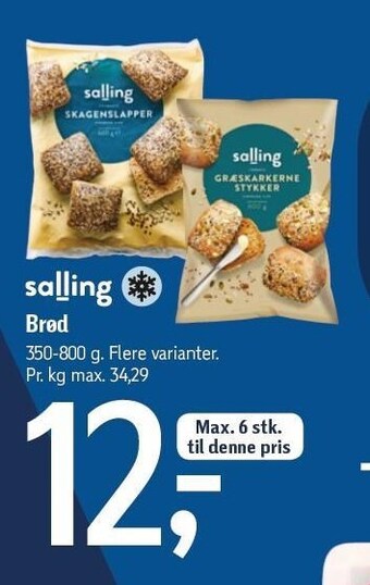 Salling brød
