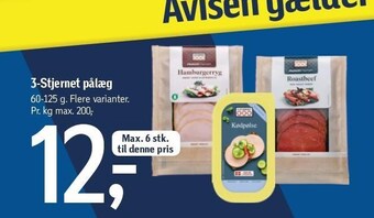 Føtex 3-stjernet pålæg tilbud