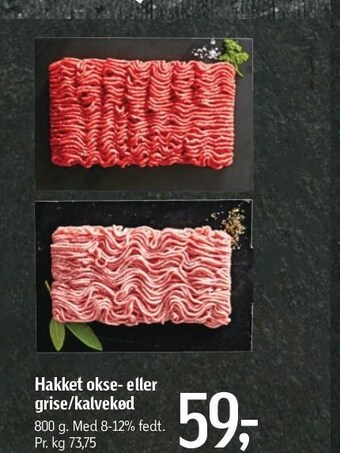 Føtex Hakket okse- eller grise/kalvekød tilbud