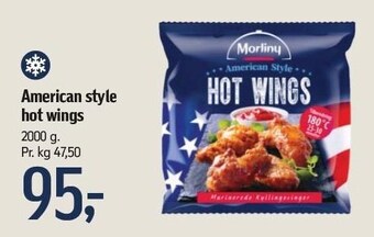 American style hot wings