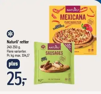 Føtex Naturli' retter tilbud