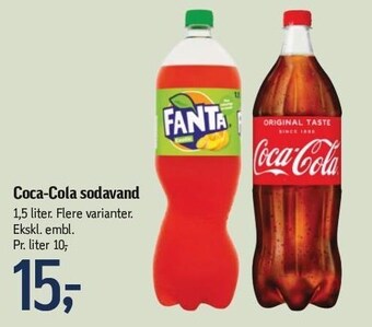 Føtex Coca-cola sodavand tilbud
