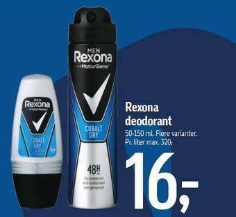 Føtex Rexona deodorant tilbud