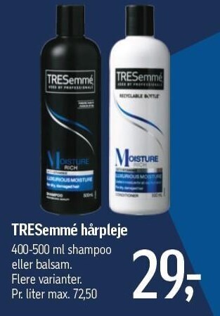 Tresemmé hårpleje
