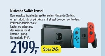 Nintendo switch konsol