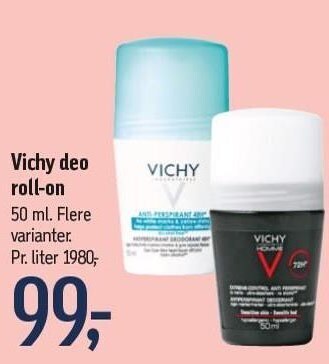 Føtex Vichy deo roll-on tilbud