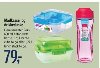 Føtex Sistema madkasser og drikkedunke tilbud