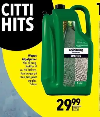 Wepos algefjerner 5 liter