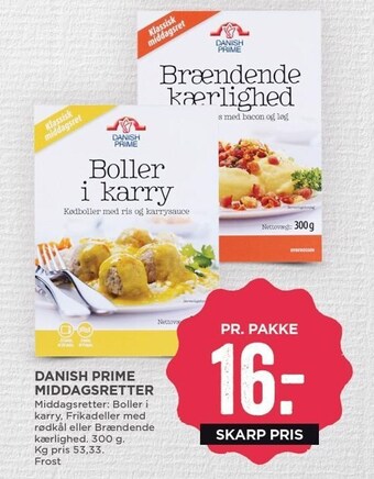 MENY Danish prime middagsretter tilbud