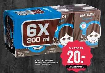 MENY Matilde original kakao skummetmælk tilbud
