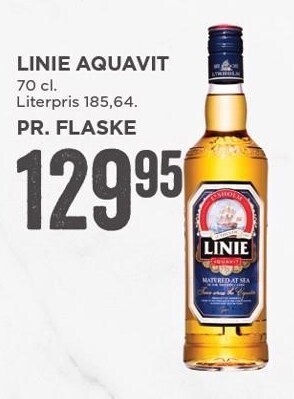 MENY Linie aquavit tilbud