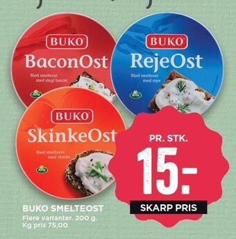 MENY Buko smelteost tilbud