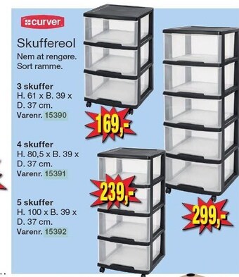 Harald Nyborg Skuffereol tilbud