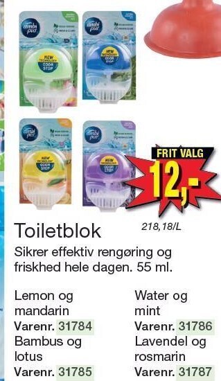 Harald Nyborg Toiletblok tilbud
